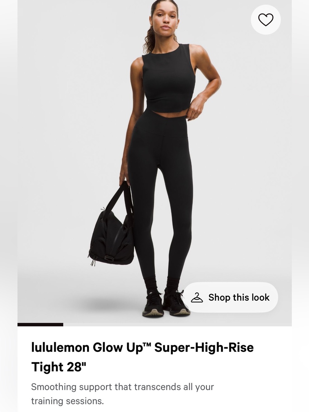 lululemon Glow Up Super-High-Rise Pant 28”